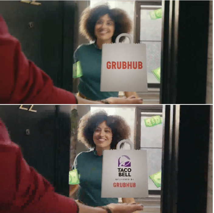 Expected frame differences for Ultimate Skin lotion advertisement.